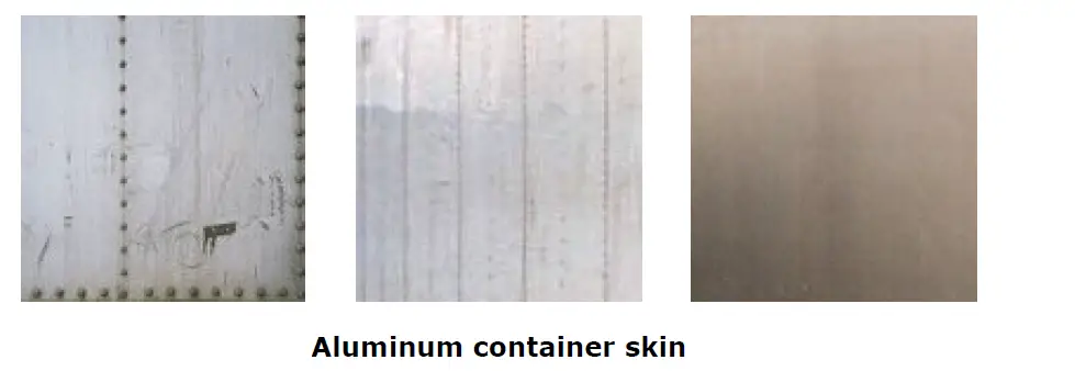 Aluminum containers