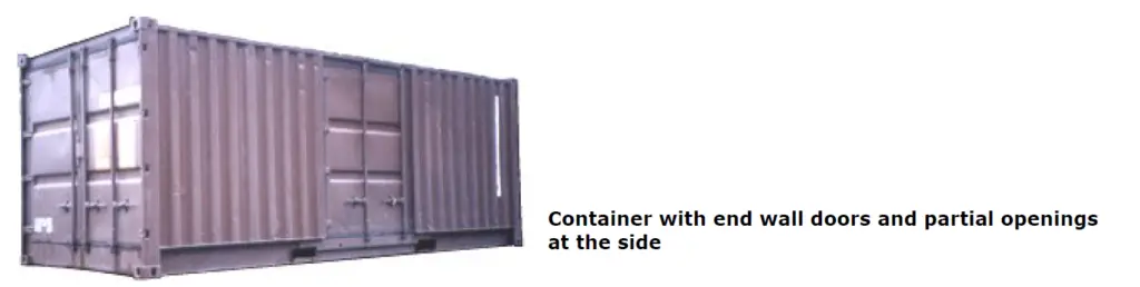 container-wall doors