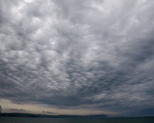 Nimbostratus clouds