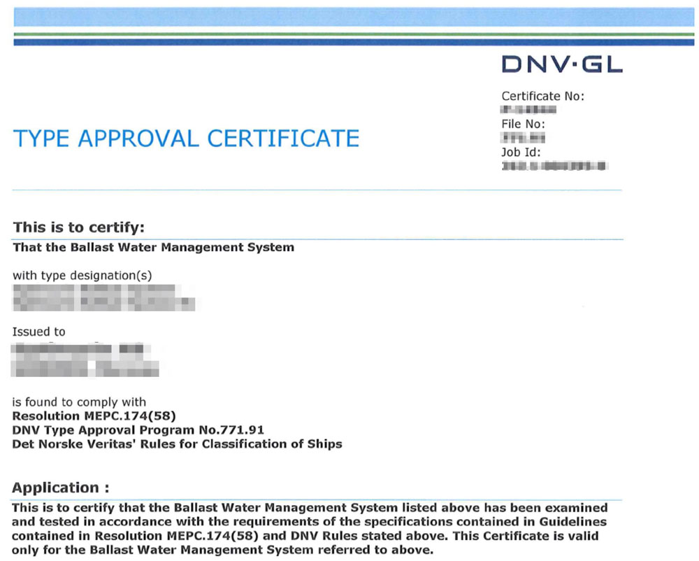ballast-water-certificate-dnv-gl