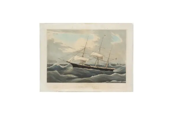 CLIPPER SHIP racer in navigation